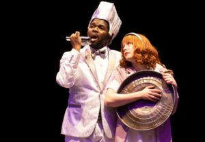 Teen Angel and Frenchy in Grease