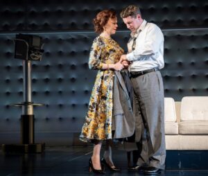 Emily Bergl and Sean Hayes in Doug Wright’s Good Night, Oscar