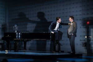 John Zdrojeski and Sean Hayes in Doug Wright’s Good Night, Oscar