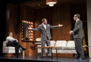 Ben Rappaport, Sean Hayes and Peter Grosz in Doug Wright’s Good Night, Oscar