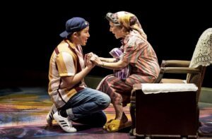 Joseph Morales and Crissy Guerrero in 'In The Heights' at the Marriott Theatre in Lincolnshire Illinois