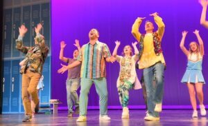 Elijah Warfield and the Ensemble of 'The Prom!'