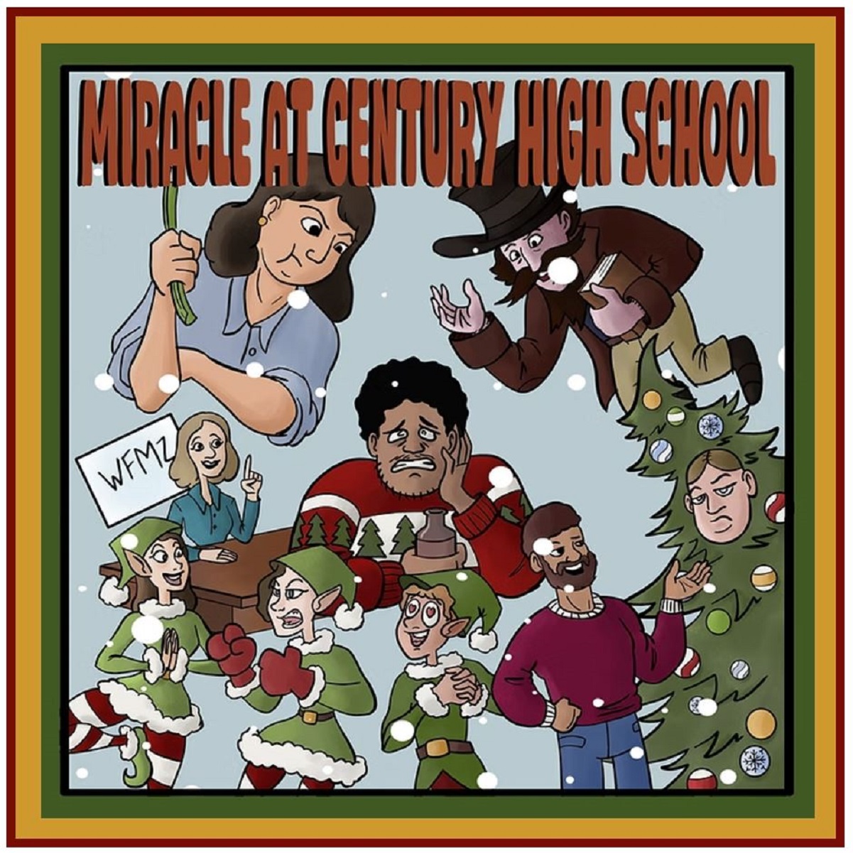 'Miracle at Century High School' promotional poster for The Annoyance Theatre