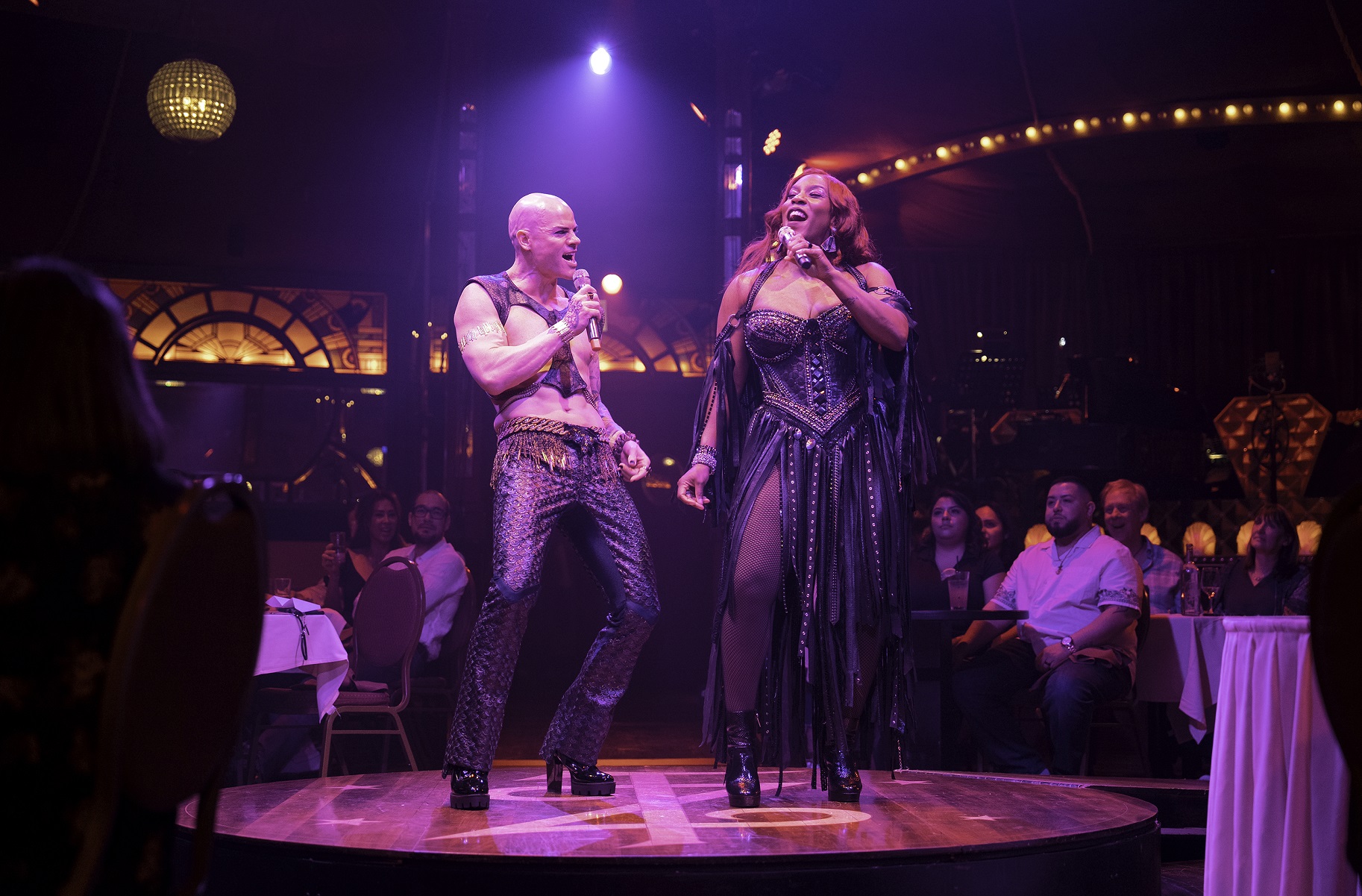 Cunio and LiV Warfield in 'Teatro ZinZanni' in Chicago