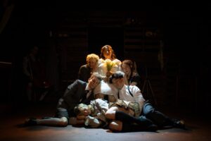 The cast of 'Spring Awakenings' at Lazy Susan Theatre Co.