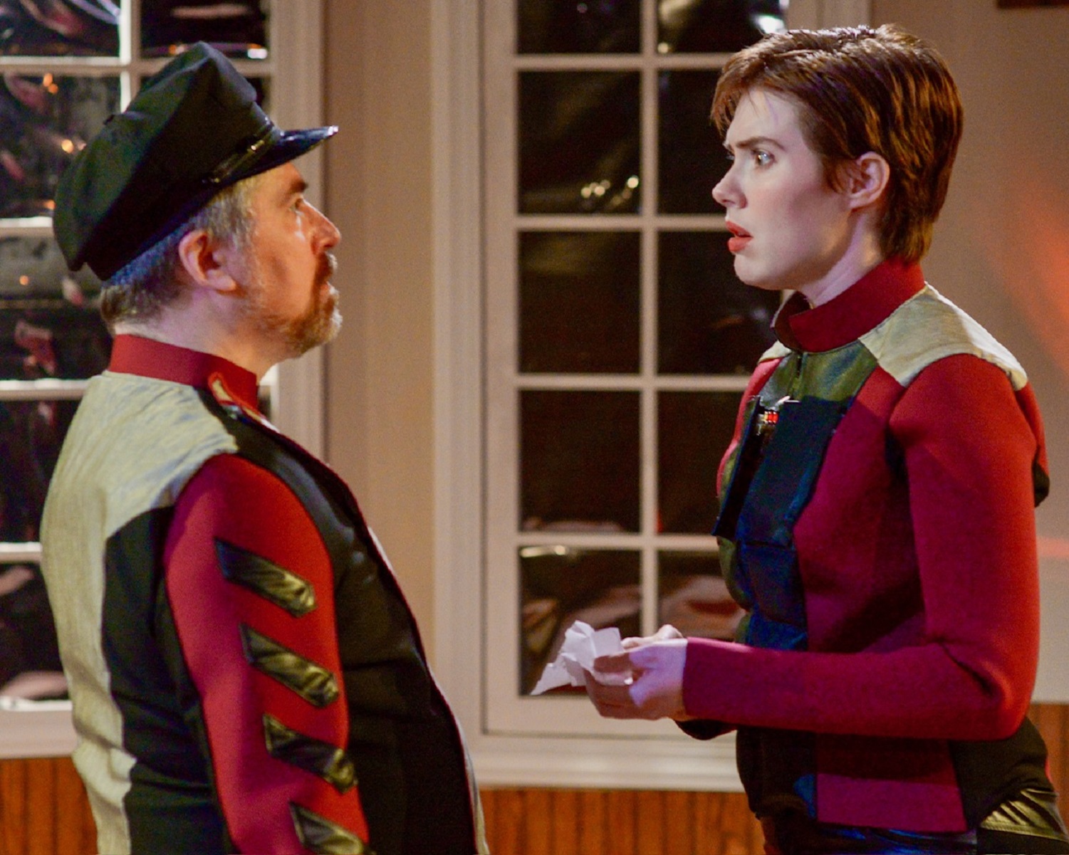 Cast of R.U.R. Rossum's Universal Robots at City Lit Theater