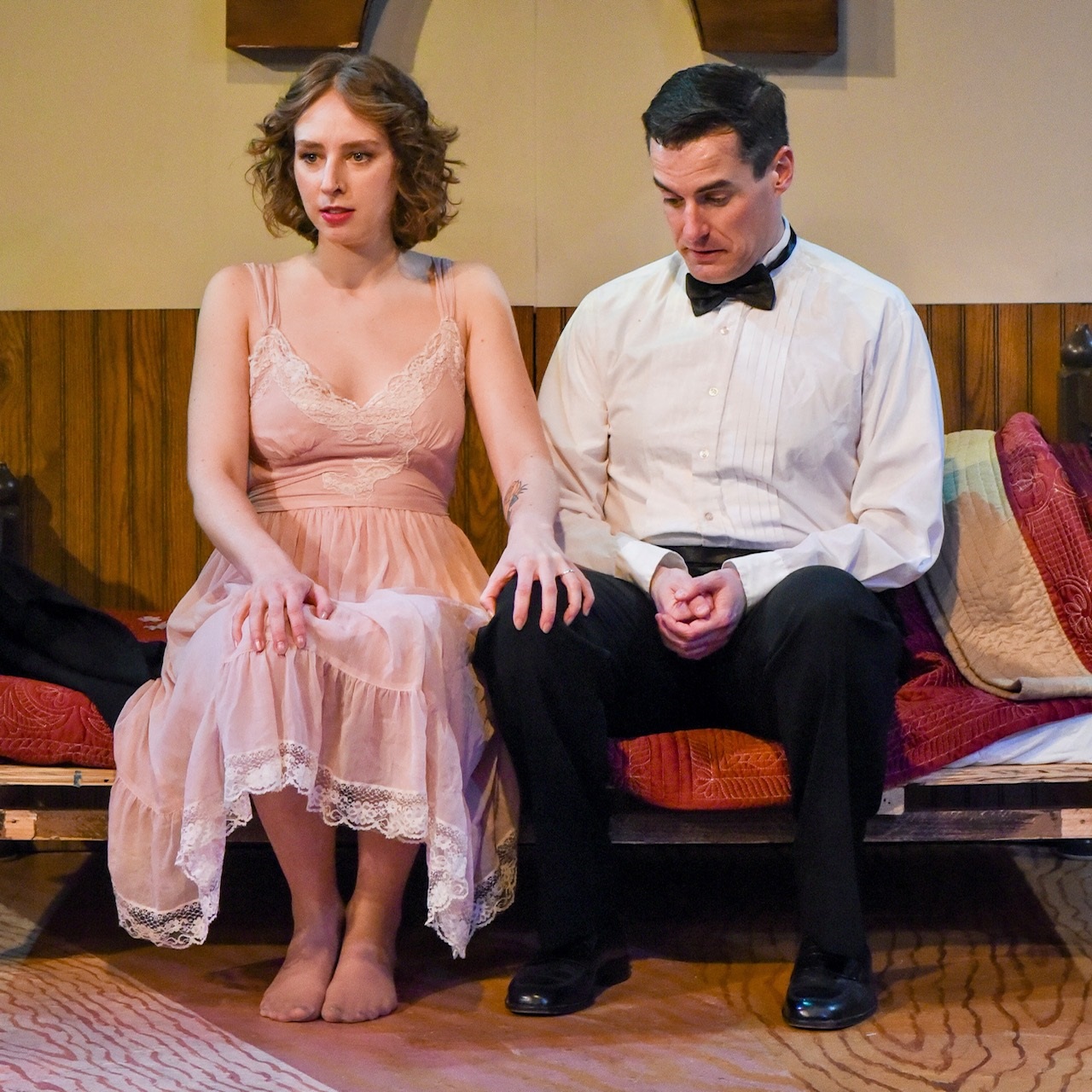 'R.U.R. (Rossum's Universal Robots)' is a funny and cautionary tale about what could happen if robots begin thinking for themselves. With the world premiere playing at City Lit Theater, all may not be well that ends well. Madelyn Loehr and Bryan Breau in 'R.U.R. (Rossum's Universal Robots)' at City Lit Theater - Photo Credit: Steve Graue