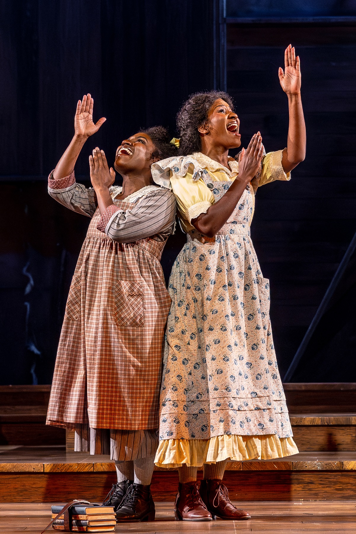 Brittney Mack and Shantel Renee Cribbs in 'The Color Purple' at Goodman Theatre - Photo Credit: Brett Beiner