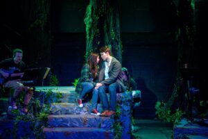 Rachel Arianna, Peter Stielstra, and Company in Twihard! A Musical Parody at Apollo Theater in Chicago - Photo Credit: Nadir Waxali