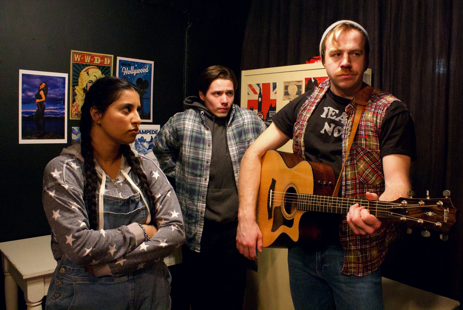 A charming show with heart, My Life As A Cowboy, about a young man who aspires to be a country-western dancer and move to a big city, is an incredibly funny and joyful time. Momina Shazad, Octavio Montes De Oca, and Ben Chalex in 'My Life As A Cowboy' At Open Space Arts - Photo Credit: Tadhg Mitchel