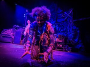 Stacey Lind, Izzi-King, and Blake Hood in 'Prospera' at Otherworld Theatre Company in Chicago - Photo Credit: Erin Bonham