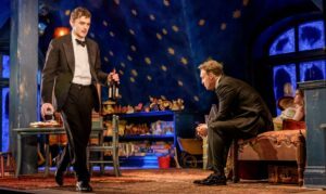 Wesley Taylor and Luigi Sottile in 'Holiday' at The Goodman Theatre - Photo Credit: Todd Rosenberg