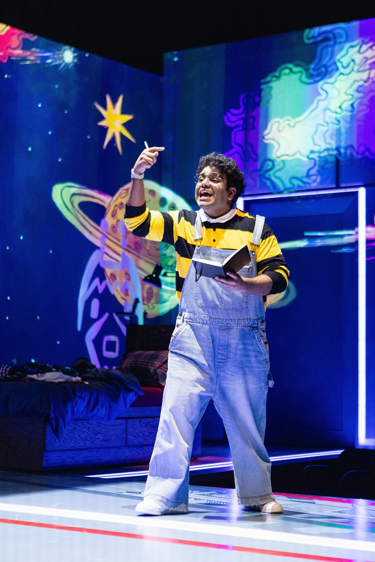 A Dominican story of love and resilience, The Brief Wondrous Life of Oscar Wao, about a nerdy, eccentric college student trying to navigate relationships, will have you laughing and reaching for the tissues. Lenin Izquierdo in 'The Brief Wondrous Life of Oscar Wao' at Goodman Theatre - Photo Credit: Jay Towns
