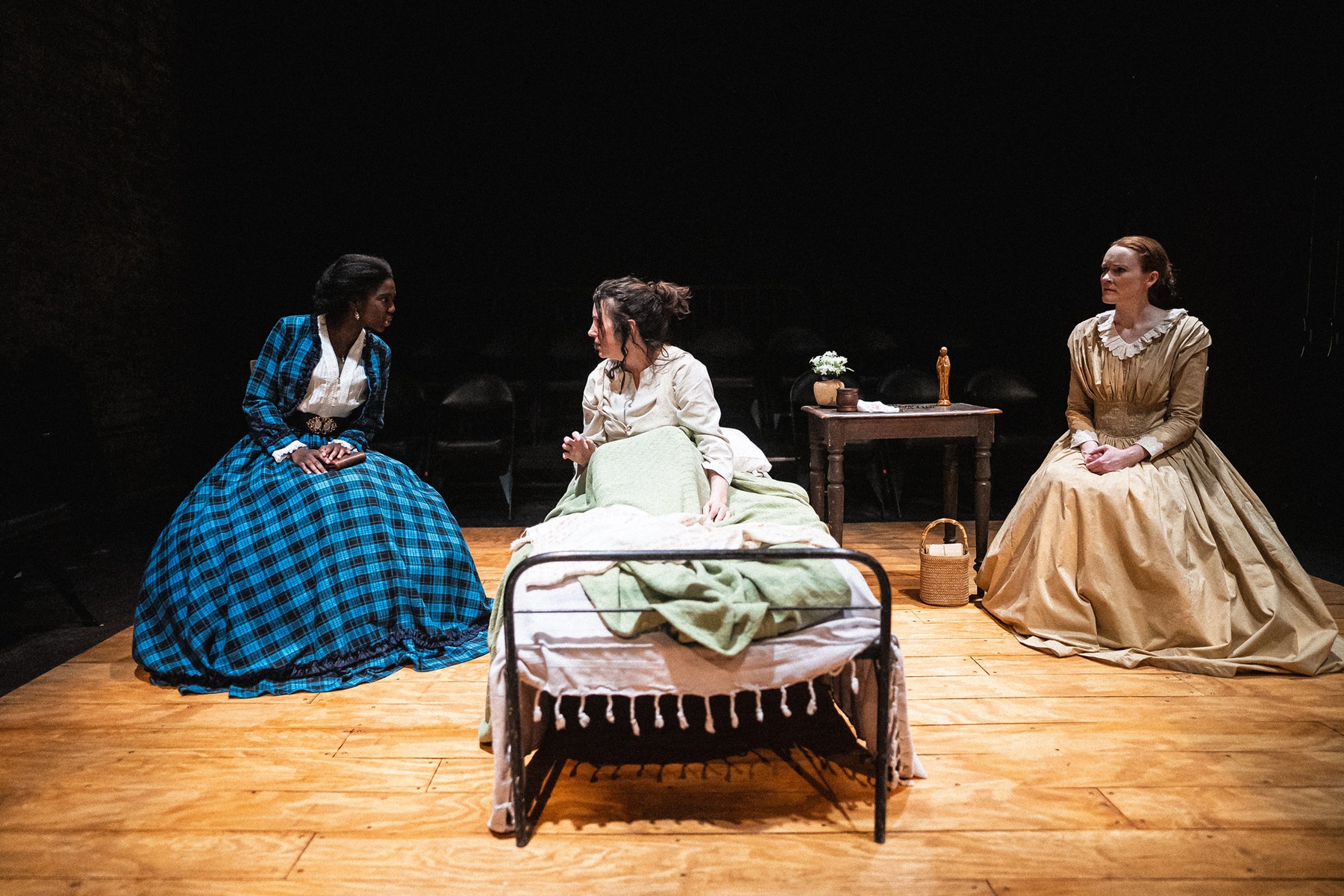 Ashayla Calvin, Kristin Collins and Annie Hogan in 'The Sugar Wife' - Photo Credit: Joe Mazza, Brave Lux Photography