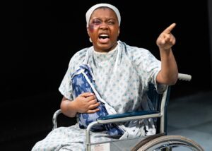 Jazmine Mazique in 'The Trojan Women' at EOS Theatre Company