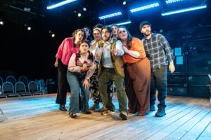 The company of 'Octet' in Chicago - Photo Credit: Joe Mazza