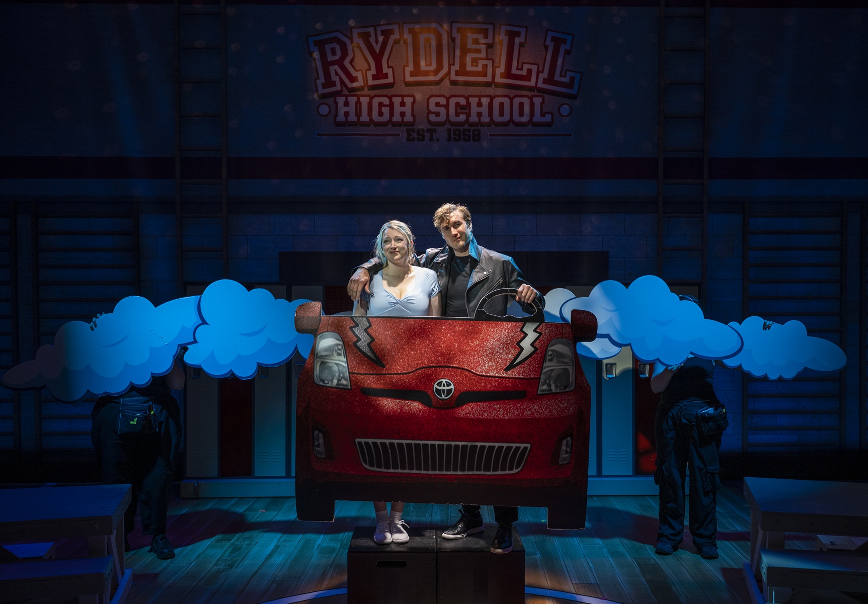Jenna Smith and Will Leonard in Vape! at the Apollo Theater in Chicago - Photo Credit: Michael Brosilow